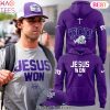 Jesus Won TCU Horned Frogs Hoodie – Black Jesus Won TCU Horned Frogs Hoodie – Black
