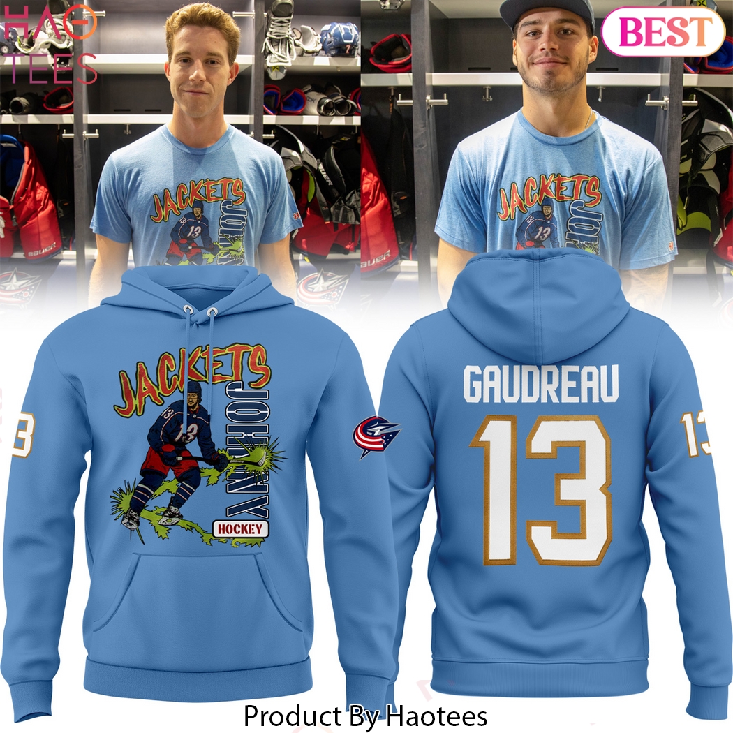 Johnny Gaudreau In Our Hearts - Columbus Blue Jackets Hoodie Johnny Gaudreau In Our Hearts - Columbus Blue Jackets Hoodie
