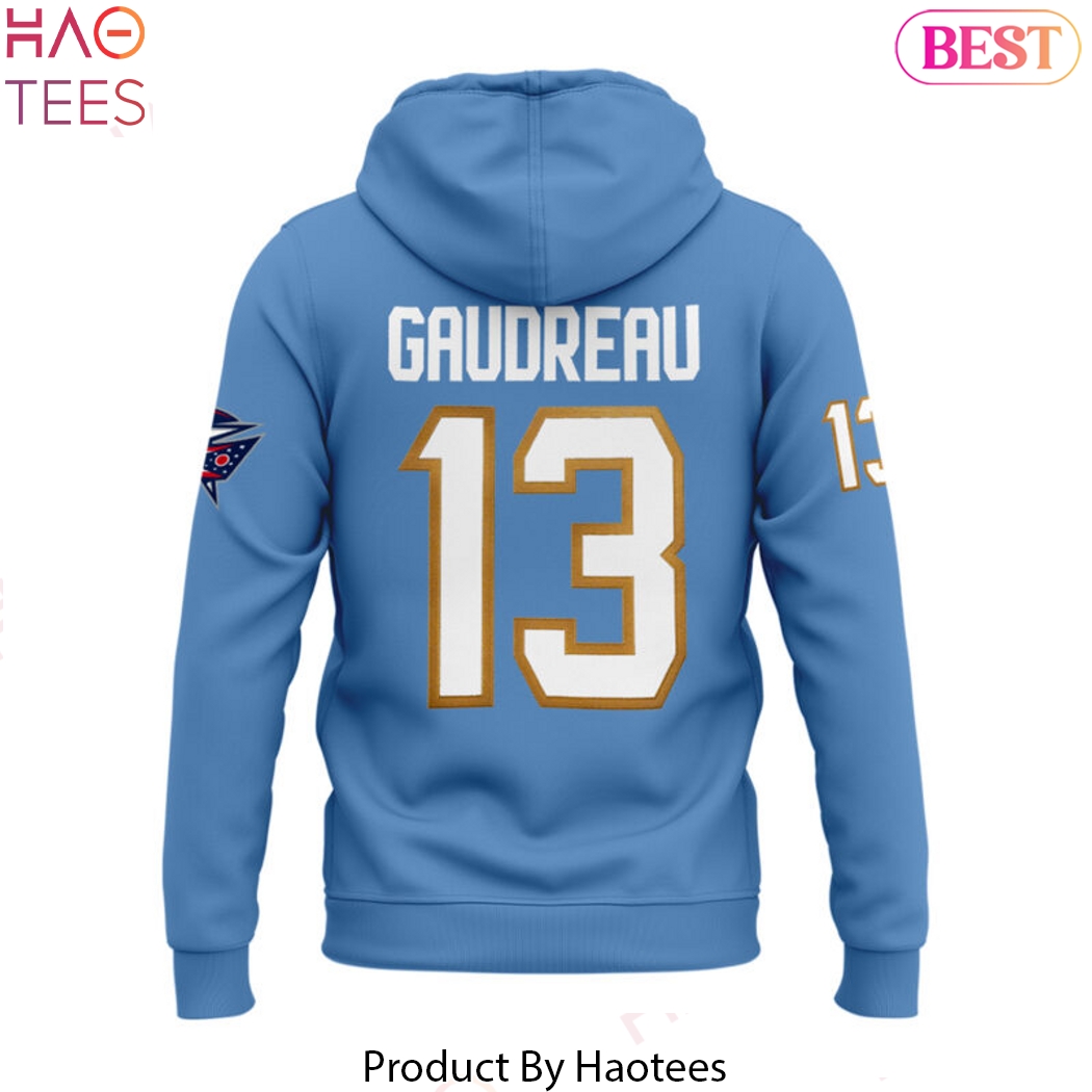 Johnny Gaudreau In Our Hearts - Columbus Blue Jackets Hoodie Johnny Gaudreau In Our Hearts - Columbus Blue Jackets Hoodie