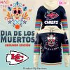 Edmonton Oilers 2024 Dia De Los Muertos Pullover Hoodie