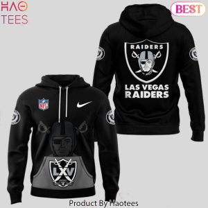 Las Vegas Raiders 1960-2024 Design Black Hoodie