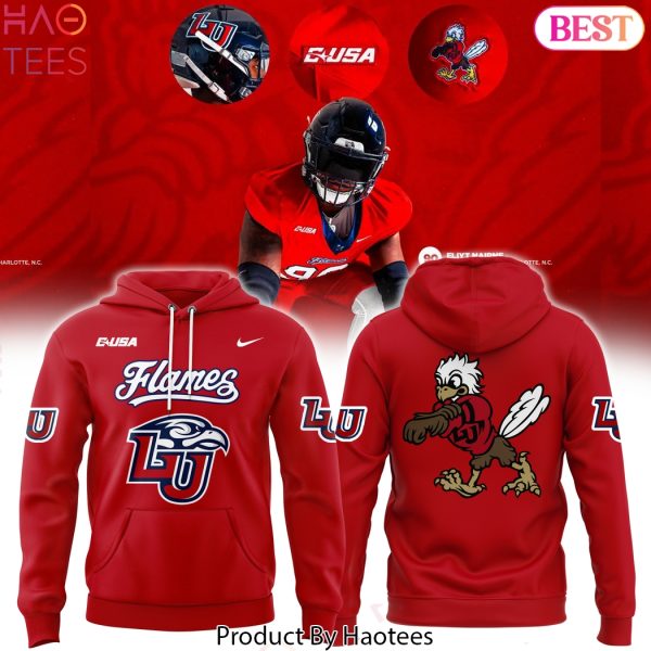 Liberty Flames Football 2024 Special Hoodie – Red