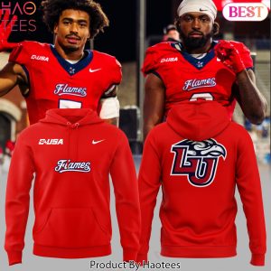 Liberty Flames Football Version 2024 Design Hoodie