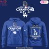World Series Champions Los Angeles Dodgers Hoodie – Black World Series Champions Los Angeles Dodgers Hoodie – Black