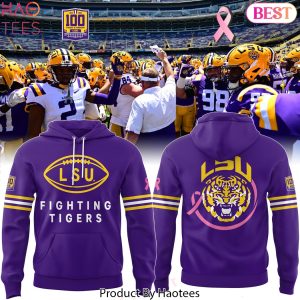 LSU Tigers Fighting Tigers 1924-2024 100 Tiger Stadium Hoodie