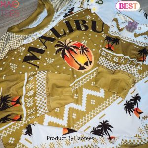 Malibu Rum 3D Print Ugly Christmas Sweater