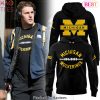 Michigan Wolverines Football  Black x Gold Hoodie