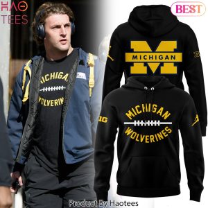 Michigan Wolverines Football  Black x Gold Hoodie