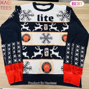 Miller Lite Beer Christmas 3D Sweater