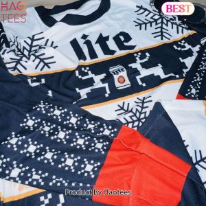Miller Lite Beer Christmas 3D Sweater