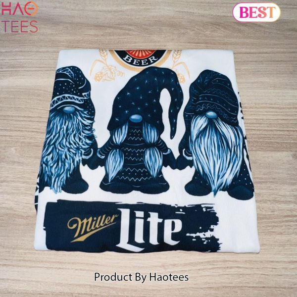 2024 Miller Lite Gnomes Ugly Sweater