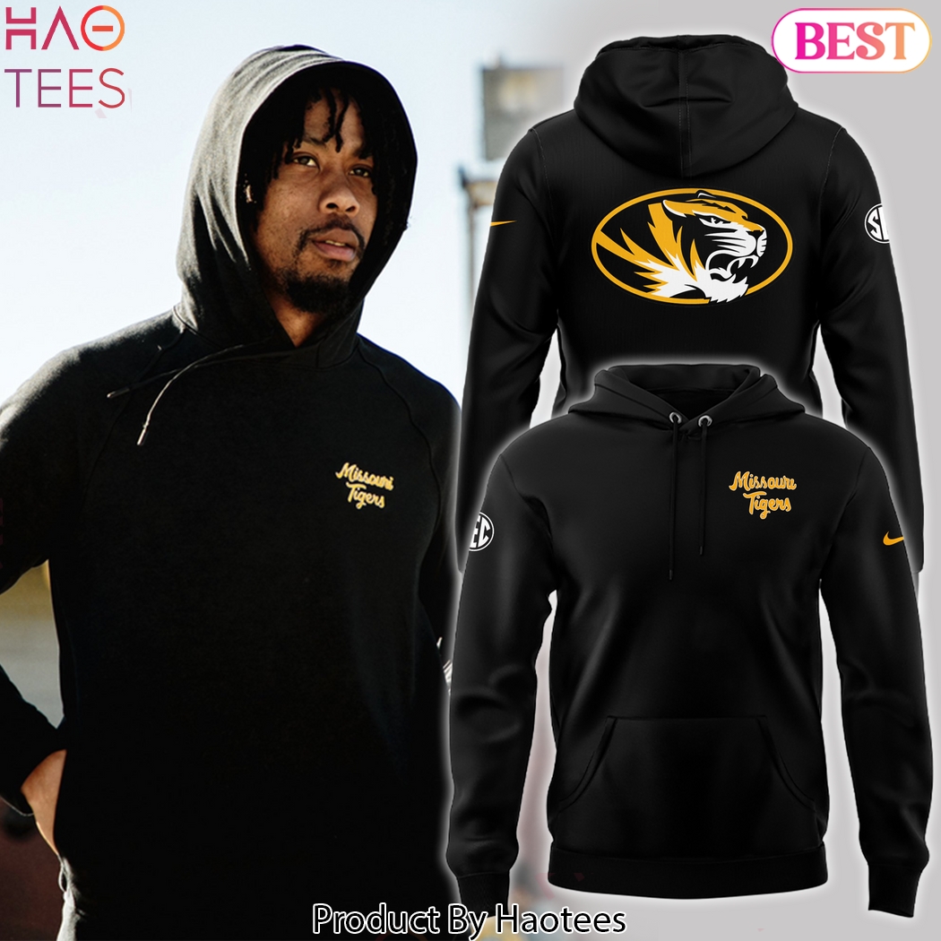 Missouri Tigers Football Version 2024 Design Hoodie - Black Missouri Tigers Football Version 2024 Design Hoodie - Black