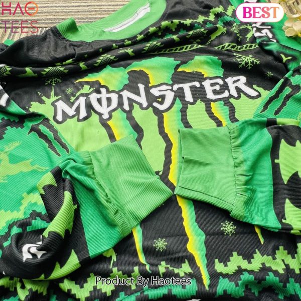 Monster Energy Beer Christmas Ugly Sweater