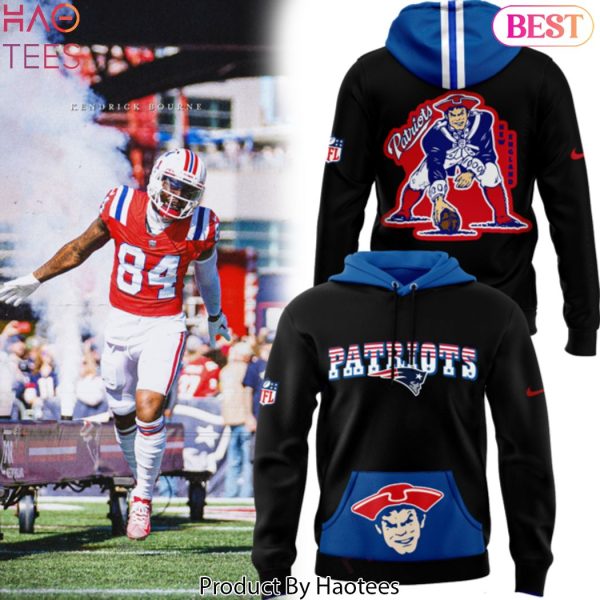 New England Patriots Rewind Club Fleece Pullover 2024 Hoodie