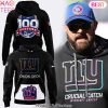 I Love New York Giants Design White Hoodie I Love New York Giants Design White Hoodie