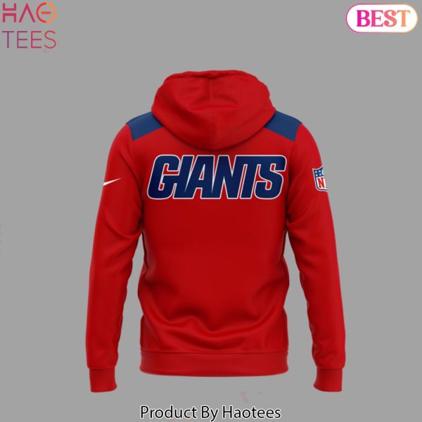 New York Giants Throwback Century Red Hoodie