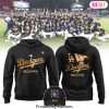 NLCS 2024 Los Angeles Dodgers Design Hoodie – Black