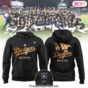 NLCS 2024 Los Angeles Dodgers Design Hoodie – Black