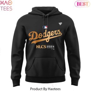 NLCS 2024 Los Angeles Dodgers Design Hoodie – Black