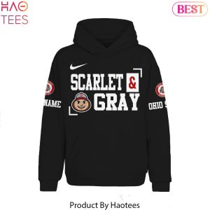 Ohio State Buckeyes – Where Legends Are Made Hoodie – Black