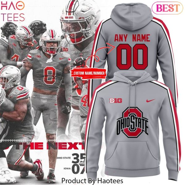 Personalized 2024 Ohio State Buckeyes Gray Game Hoodie