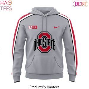 Personalized 2024 Ohio State Buckeyes Gray Game Hoodie
