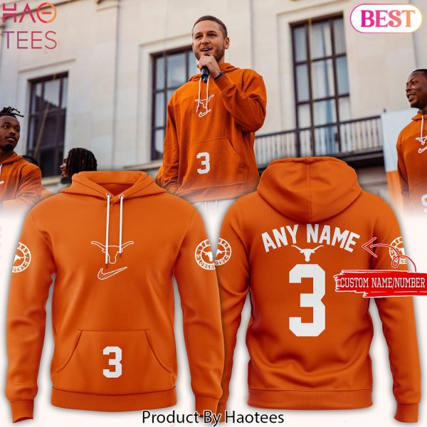 Personalized 2024 Texas Longhorns Football Logo Special Hoodie