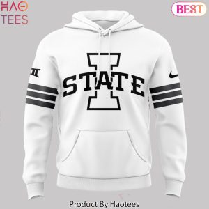 Personalized Iowa State Cyclones Football 2024 Design White Hoodie