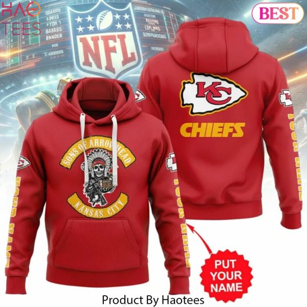 Personalized Kansas City Chiefs – Sons Of Arrowhead Hoodie