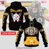 Personalized Pittsburgh Steelers WWE Design Hoodie