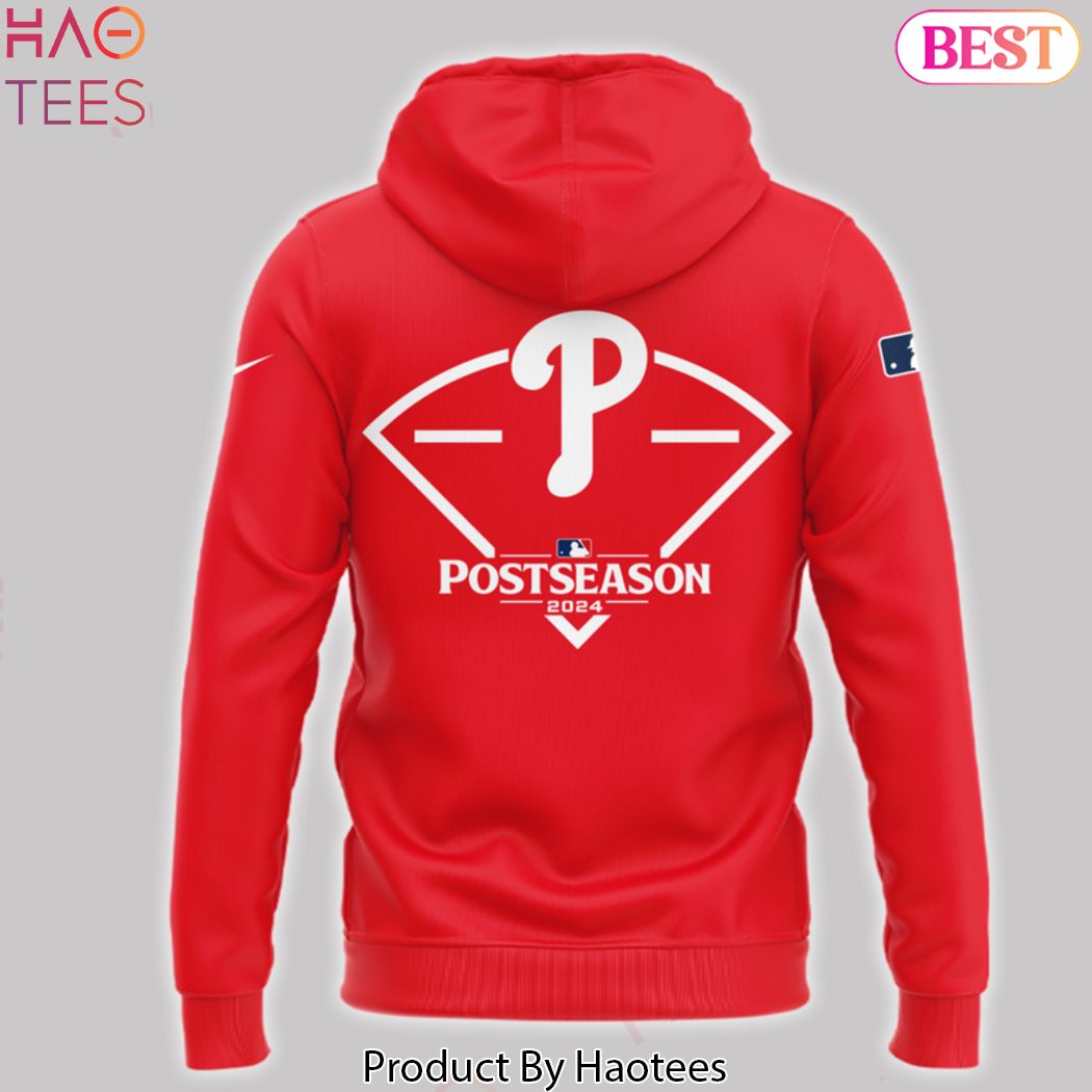 Philadelphia Phillies 2024 Red October Postseason Hoodie - Red Philadelphia Phillies 2024 Red October Postseason Hoodie - Red
