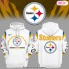 Pittsburgh Steelers 1944 Version 2024 Design Hoodie – Black