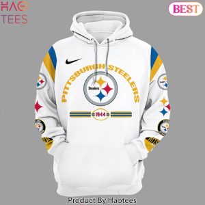 Pittsburgh Steelers 1944 Version 2024 Design Hoodie – White