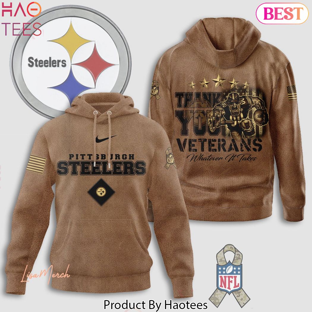 Pittsburgh Steelers Thank You Veterans Whatever It Take Hoodie Pittsburgh Steelers Thank You Veterans Whatever It Take Hoodie