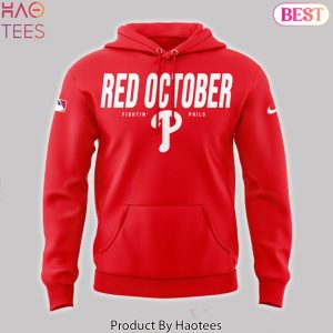 Red October Postseason Philadelphia Phillies 2024 Hoodie