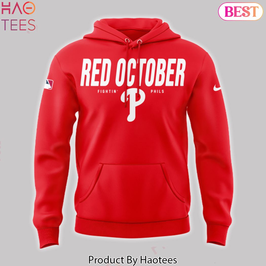 Red October Postseason Philadelphia Phillies 2024 Hoodie Red October Postseason Philadelphia Phillies 2024 Hoodie
