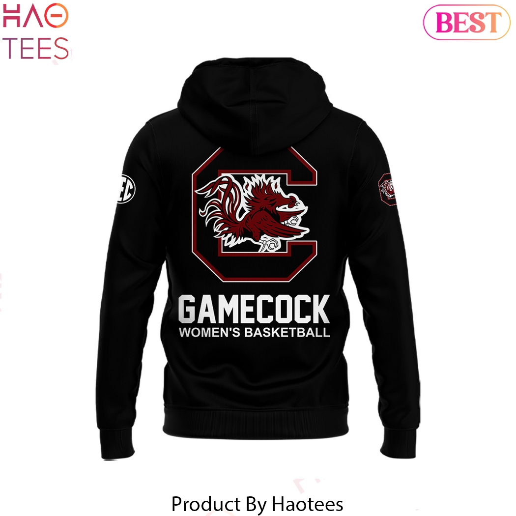 South Carolina Gamecocks Women Basketball Design Hoodie - Black South Carolina Gamecocks Women Basketball Design Hoodie - Black