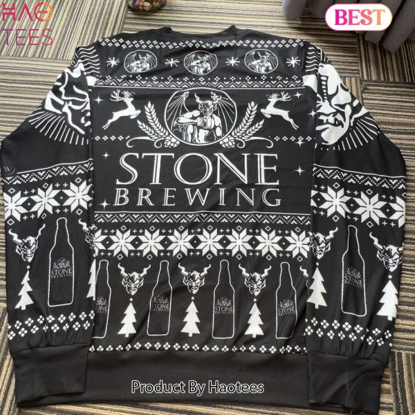 2024 Stone Brewing Beer Christmas 3D Sweater