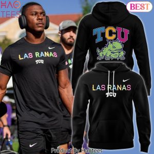 TCU Horned Frogs Football 2024 Las Ranas Hoodie – Black
