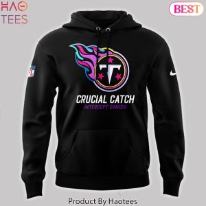 Tennessee Titans 2024 Crucial Catch Intercept Cancer Hoodie