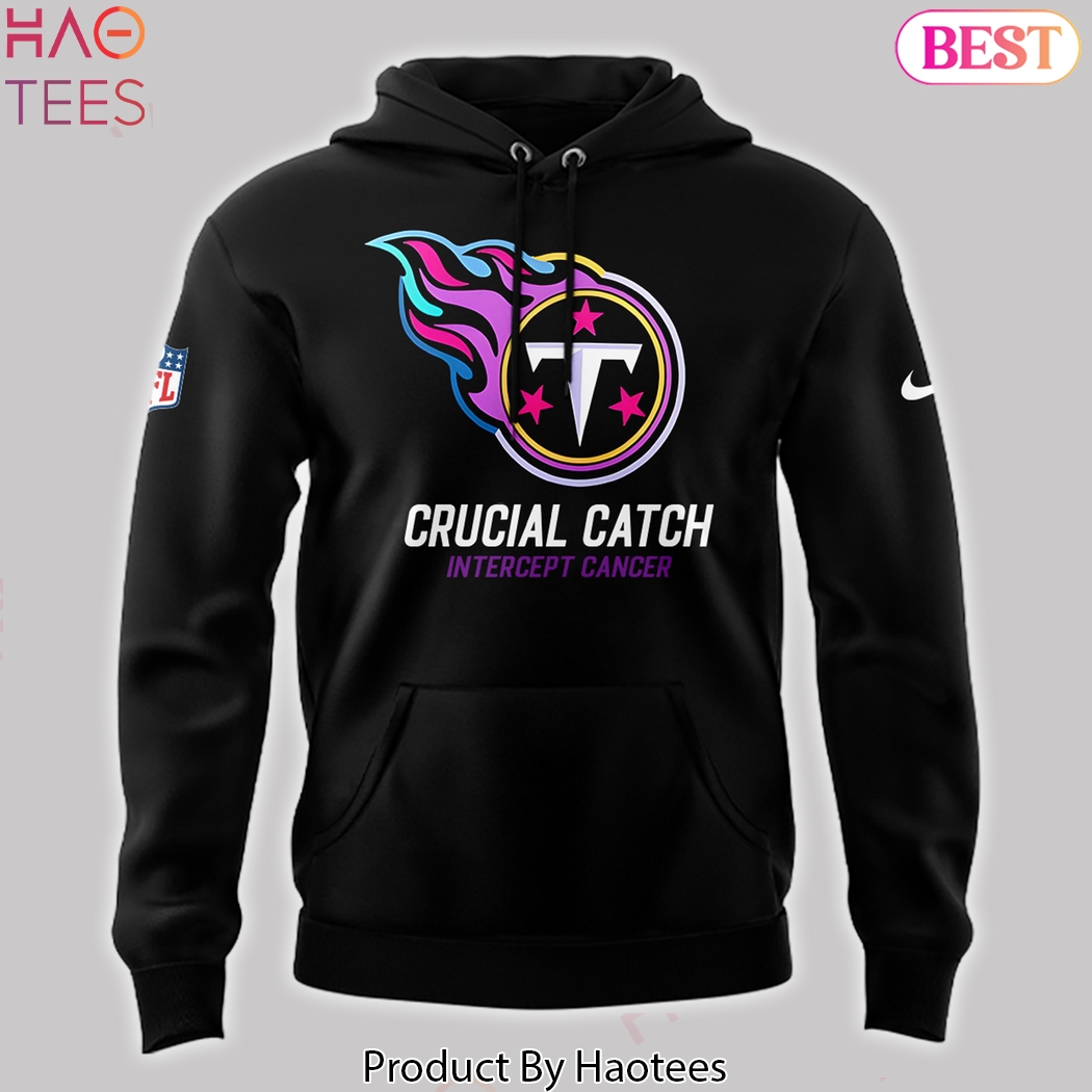 Tennessee Titans 2024 Crucial Catch Intercept Cancer Hoodie Tennessee Titans 2024 Crucial Catch Intercept Cancer Hoodie