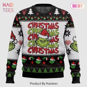 The Grinch Ugly Sweater For Men Women, Holiday Gift