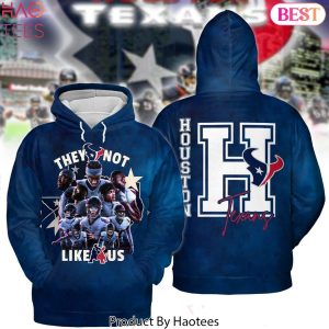 They Not Like Us – Houston Texans Hoodie