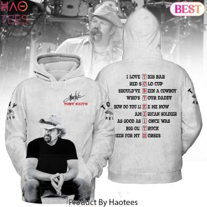 Toby Keith I Love This Bar Signature Hoodie