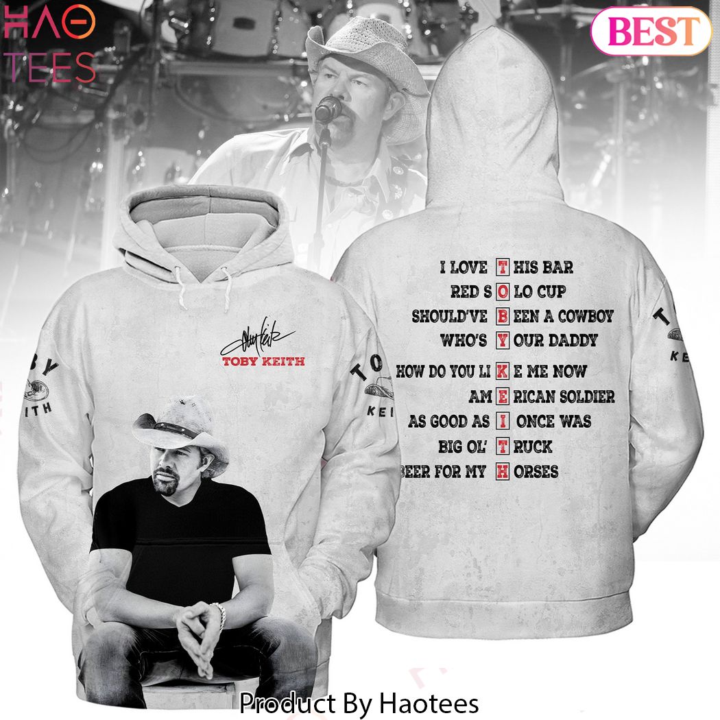 Toby Keith I Love This Bar Signature Hoodie Toby Keith I Love This Bar Signature Hoodie