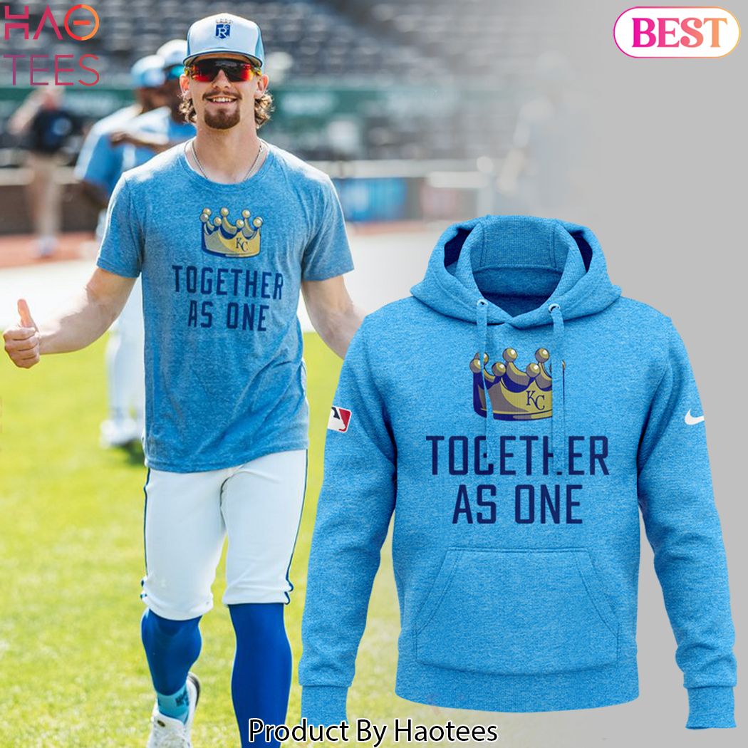 Together As One Kansas City Royals Baseball Team Hoodie Together As One Kansas City Royals Baseball Team Hoodie