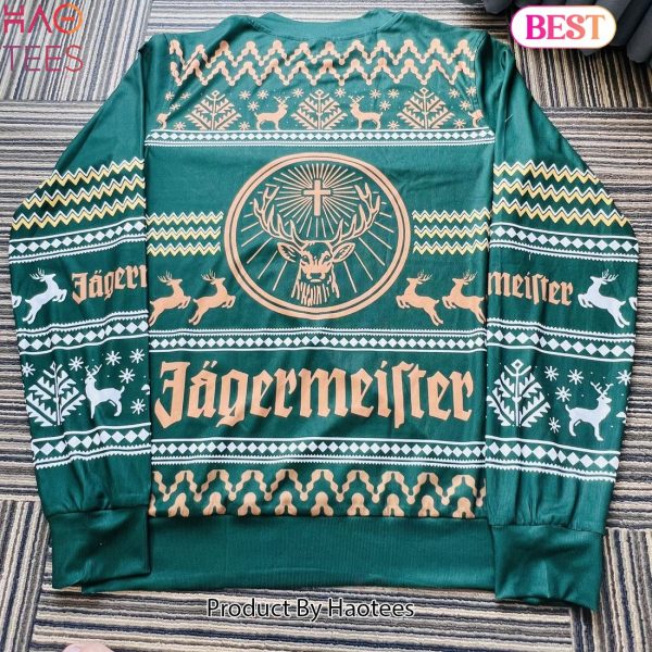 2024 Jagermeister Ugly Christmas Sweater