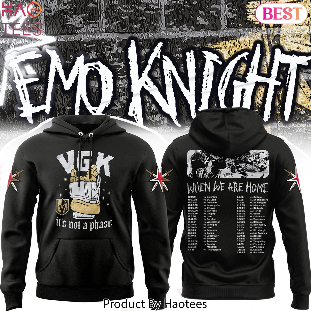 Vegas Golden Knights When We Are Home Hoodie Vegas Golden Knights When We Are Home Hoodie