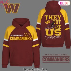 Washington Commanders – They Not Like Us Hoodie