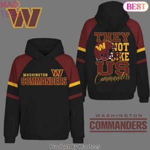 Washington Commanders – They Not Like Us Hoodie – Black